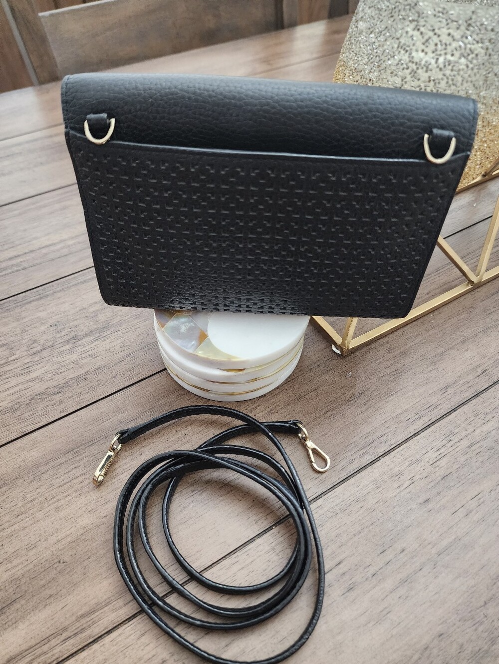 kate spade New York Black Leather Crossbody Bag - Picture 3 of 16